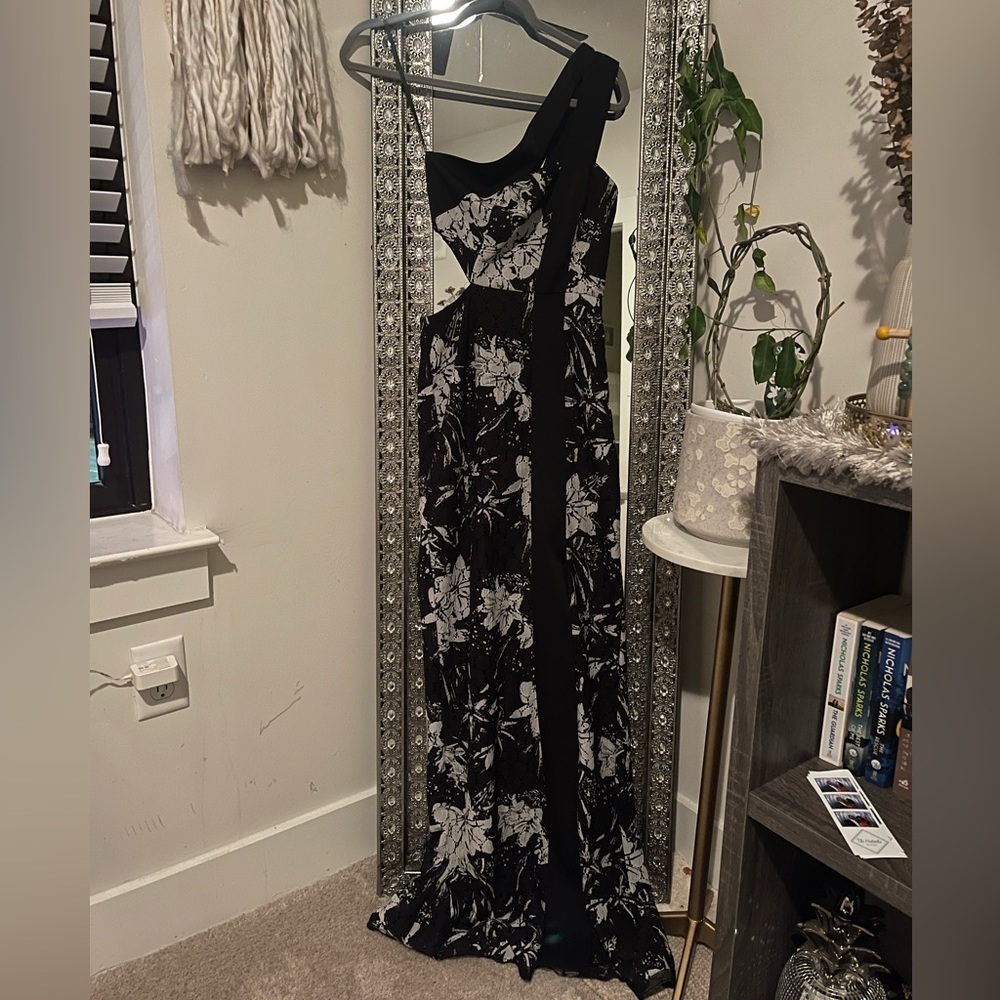 Cutout Maxi BCBG size 2 (Tag $368), selling for $75
